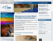 Tablet Screenshot of ecole-adn-poitiers.org
